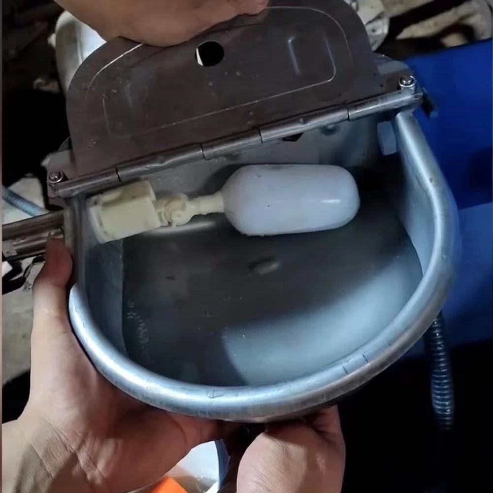 Automatisches Schwimmerventil für Wasserschalen 1/2 Zoll – Robuste, auslaufsichere Tränke für Rinder, Pferde, Ziegen, Schafe, Schweine, Hunde und andere Nutztiere – Detail 1