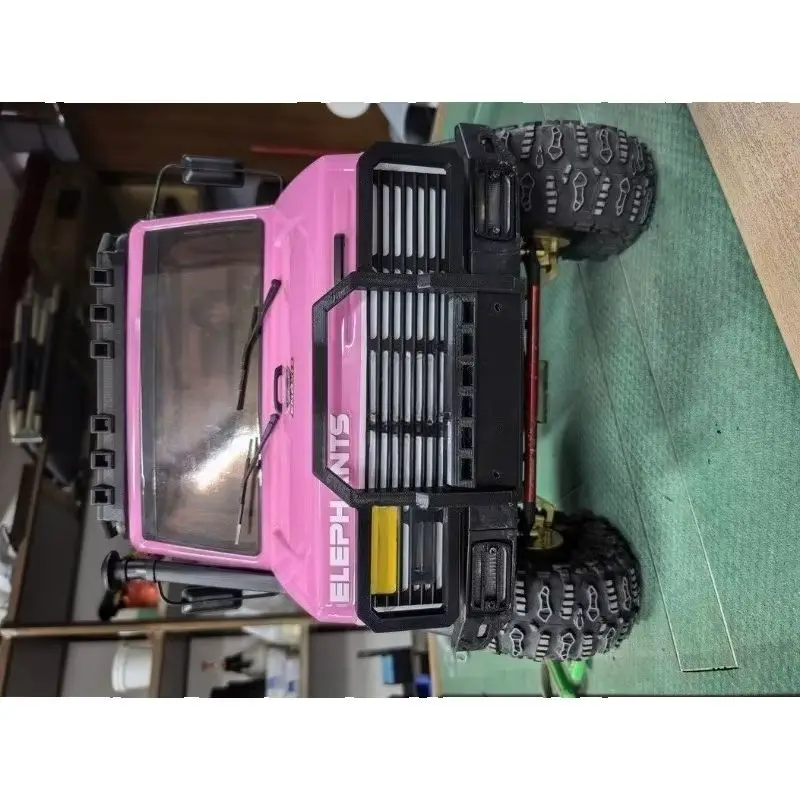 3D Printed Soft TPU Material  Front Bumper for CROSSRC EMO X6 XL3 1/8 Scale RC Rock Crawler Bolt-on Upgrade Replacement Part