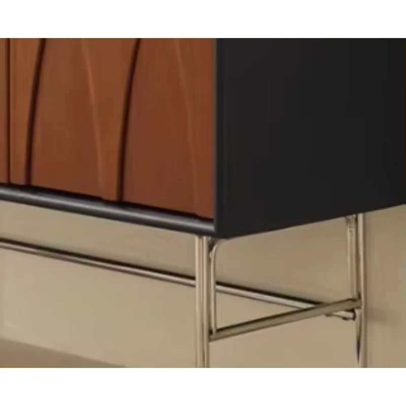 المطبخ غرفة النوم الصينية الخشب الصلب، يمكن أن يكون خزانة عمودية منزلية حديثة #3