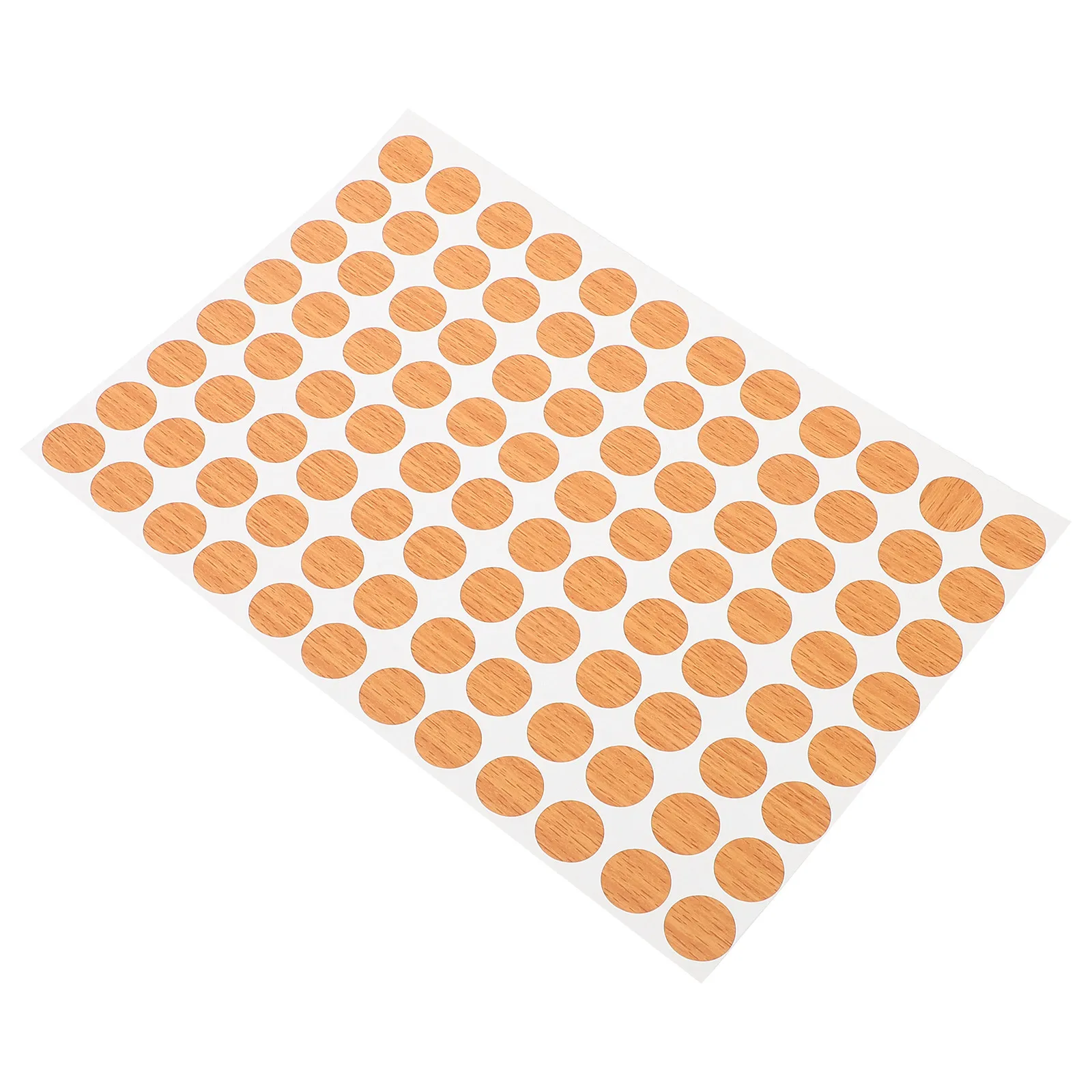 

1 Sheet Screw Hole Cover Sticker Self Adhesive Furniture Fix Patch Decorative Plug for Cabinet Shelf Nail Hole Concealment