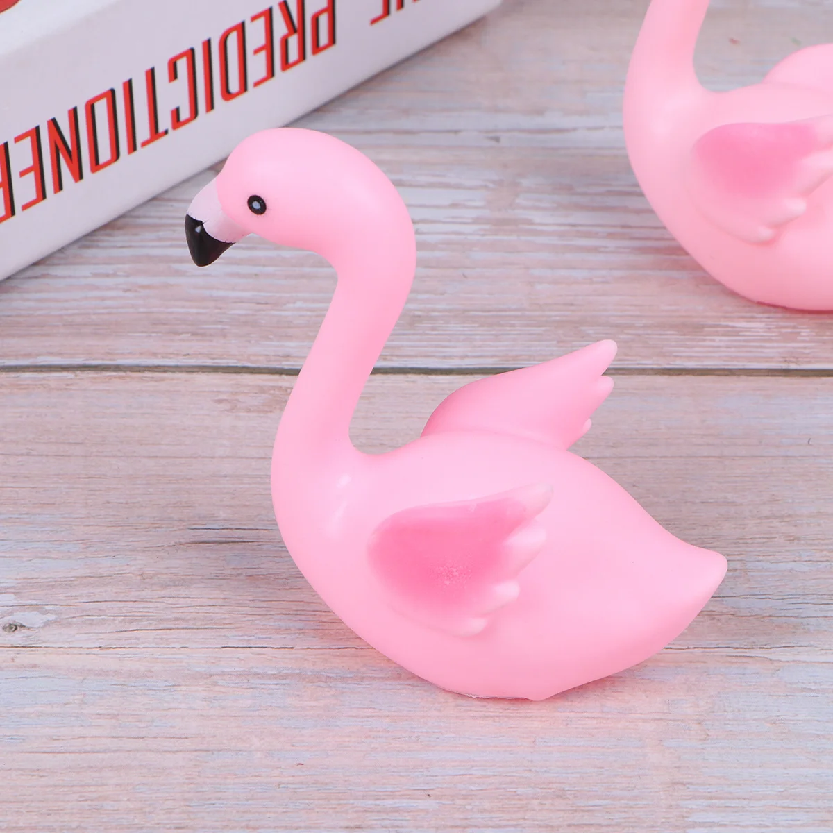 

4Pcs Flamingo Cake Decoration Vinyl Craft Size S Spread Wings Elegant Birthday Wedding Baby Shower Party Accessory