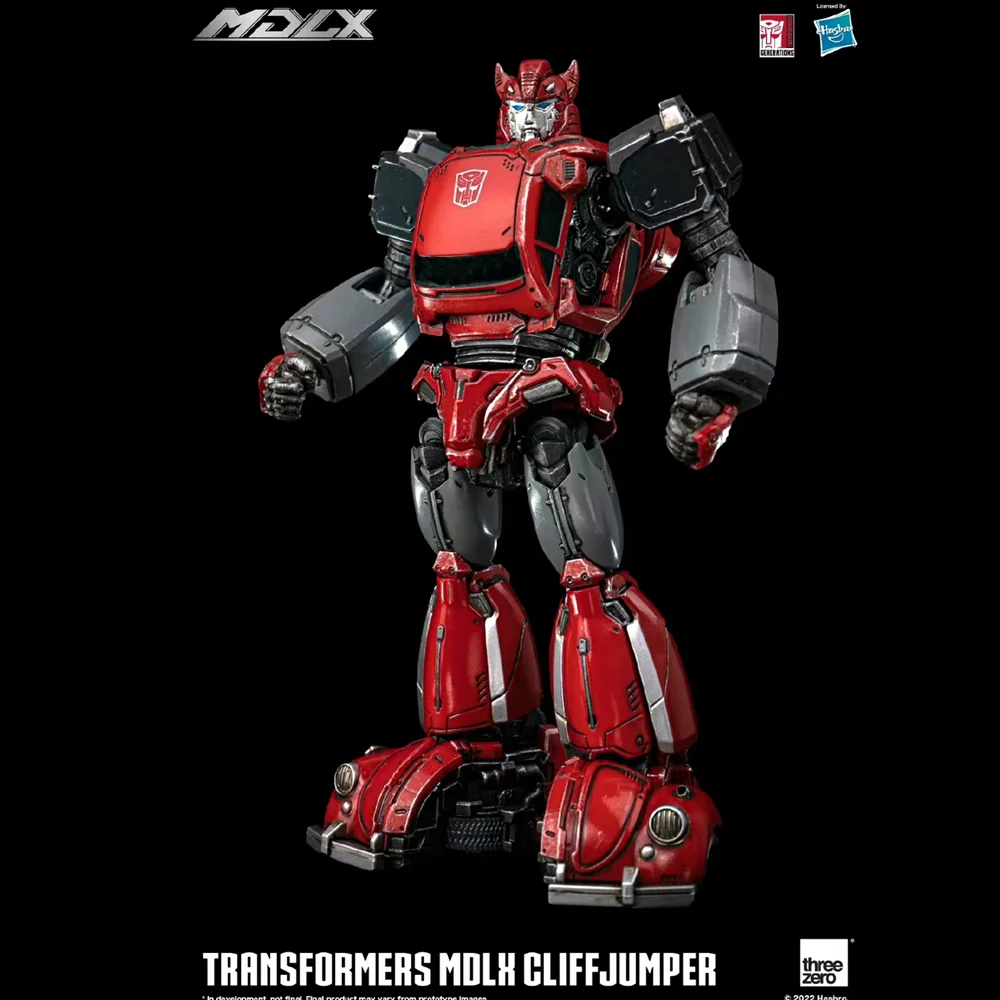 [IN STOCK] Original ThreeZero 3A G1 MDLX Transformation Cliffjumper High Quality 36 Places To Move Action Figure With Box