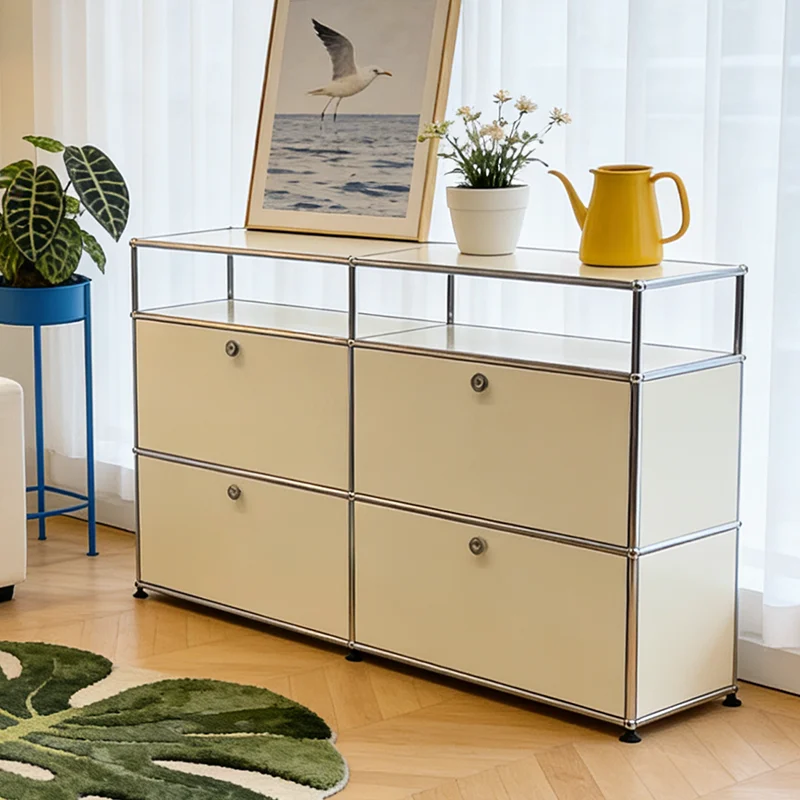 Aesthetic Glamour Trendy Storage Locker Elegant Quality Living Room Cabinets Gabinete Almacenamiento Living Room Furniture