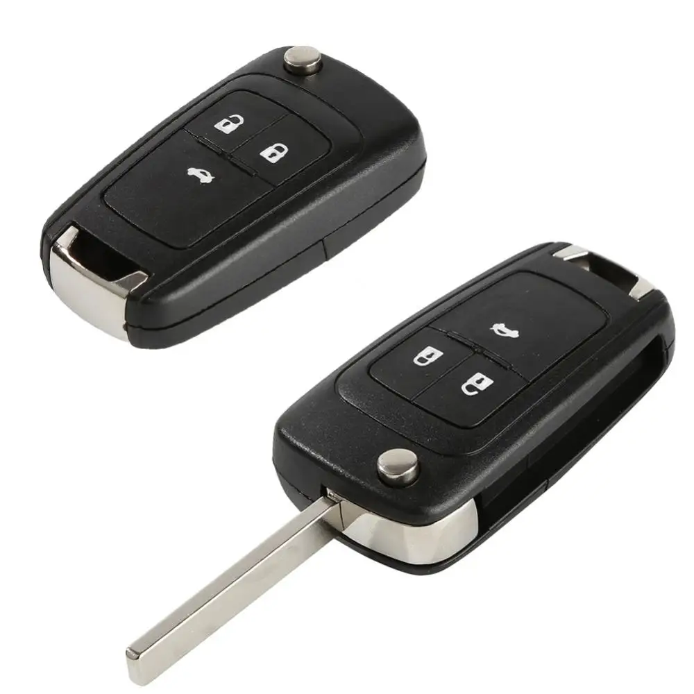 1~10PCS Remote Key Shell Case Cover For OPEL VAUXHALL Insignia Astra Zafira For Cruze For 2 Buttons