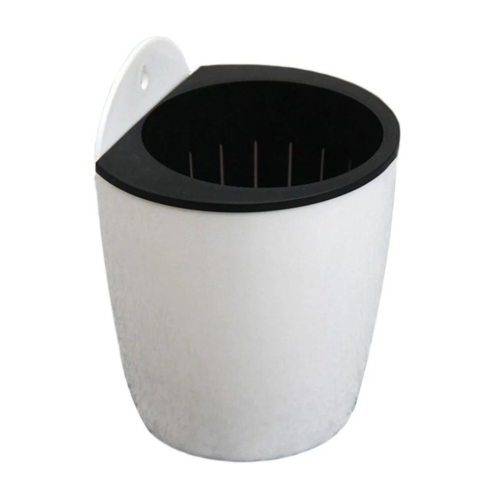 1PC Wall Hanging Flower Pot Automatic Water-absorbing Flowerpot Succulent Green Dill Plant Pot Home Decoration Garden Pot Decor