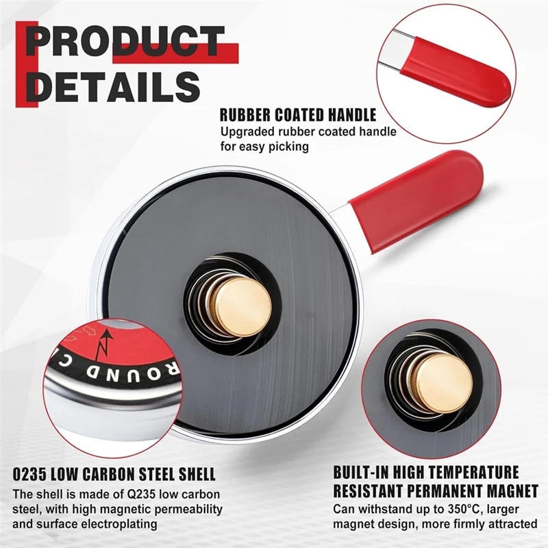 

T98C-500 Amp Magnetic Welding Grounding Clamp Quick Release Support Tool For Welding Cutting
