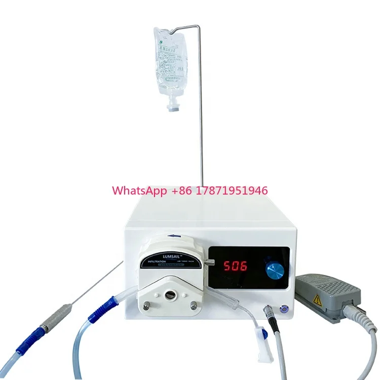 

Surgical Infiltration peristaltic Pump For Liposuction Tumescent Anesthesia with IV tube Perfusion tube