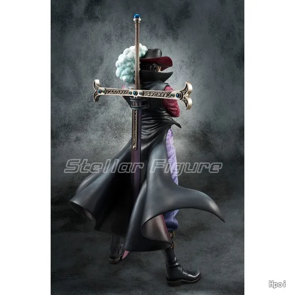 

【SF】В наличии: Коллекционная фигурка MegaHouse Portrait.Of.Pirates POP ONE PIECE DRACULE.MIHAWK в масштабе 1/8, модель для подарка.