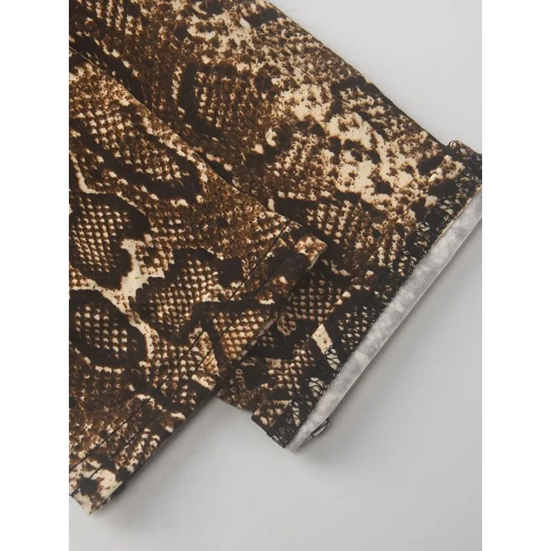 Women's Clothes Long Jumpsuits for Woman Sexy Sporty Animal Print Leopard Legging Spaghetti-Neck Yoga Workout Jumpsuits 159653