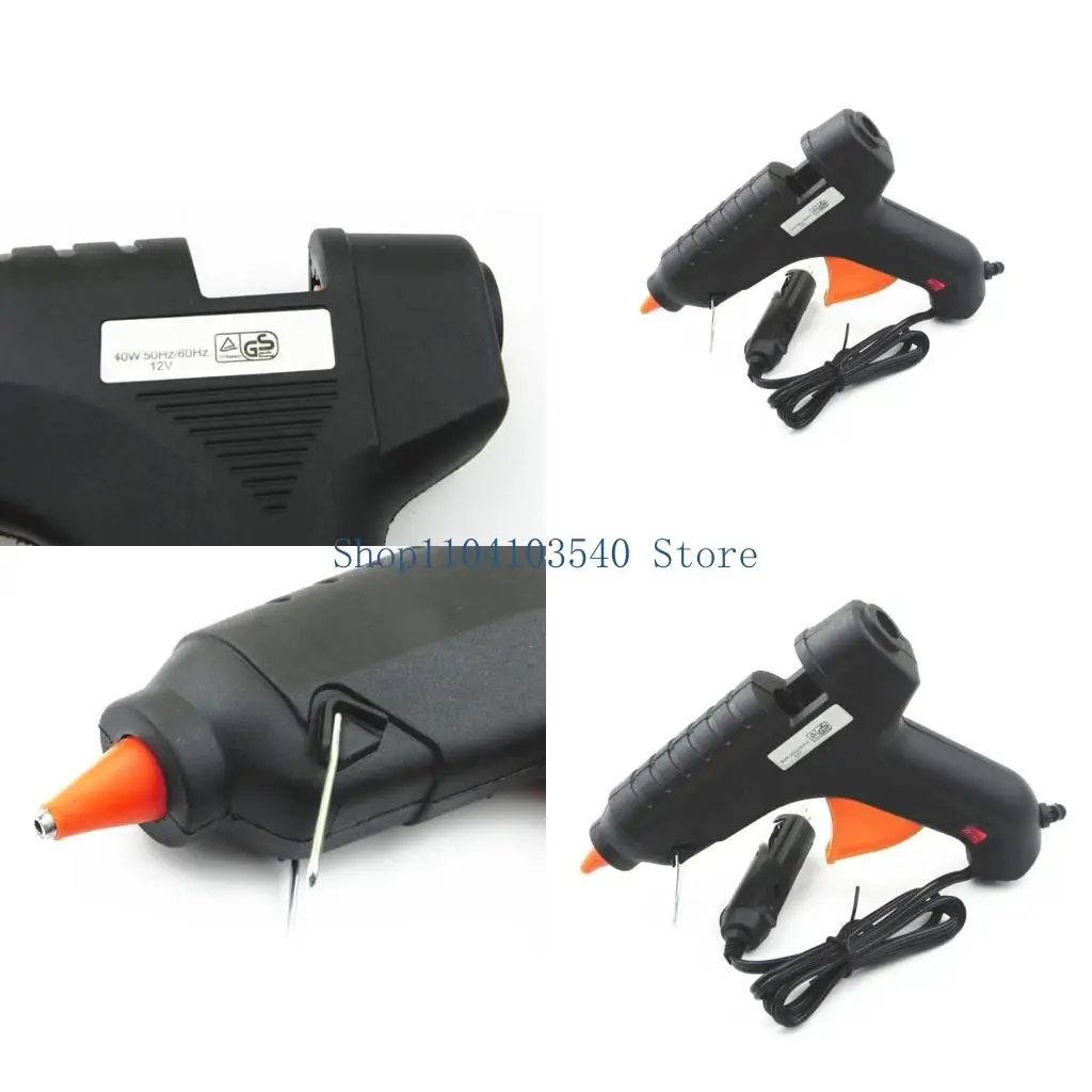

02DC Multifunctional 40W Electric Hot Melt 12V Hot Melt Ergonomic Design