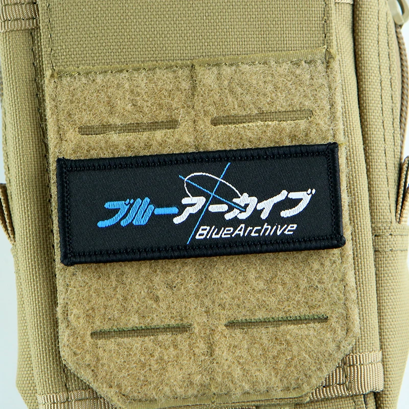Blue Archive Game Embroidery Patch for Clothing Backpack Vest Decoration
