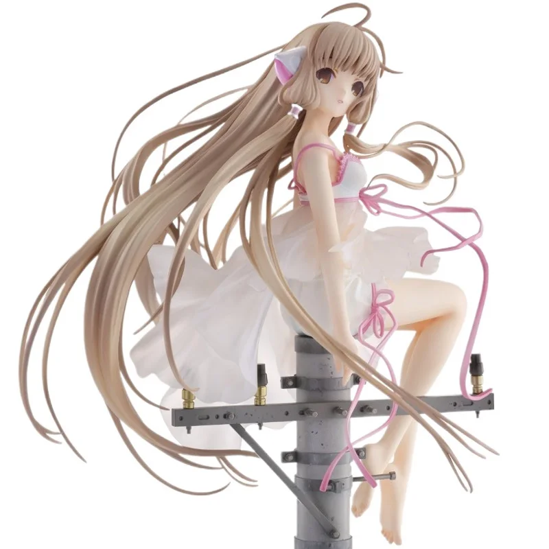 В наличии оригинальный 1/7 восточный лес Chii Chobits успокаивающий бриз 42 см аниме фигурка модель Коллекционные экшн-игрушки подарки