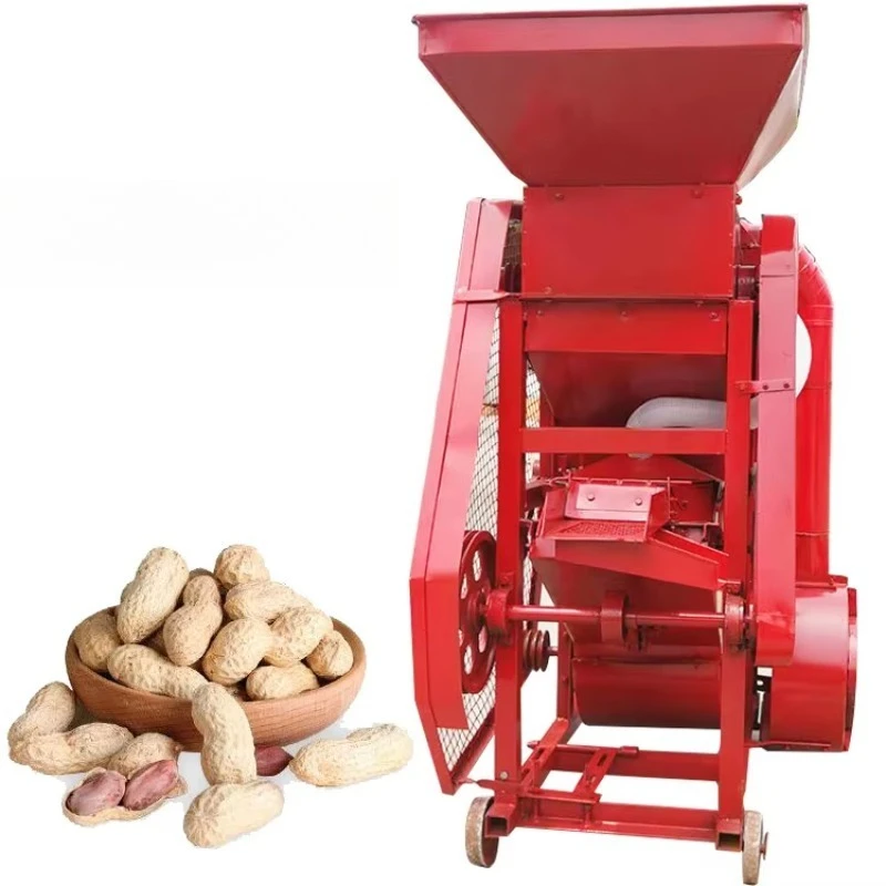 Machine à décortiquer les cacahuètes à haute productivité, simple, fiable, avec cadre robuste et utilisation pratique, pour le traitement des matières premières agricoles.