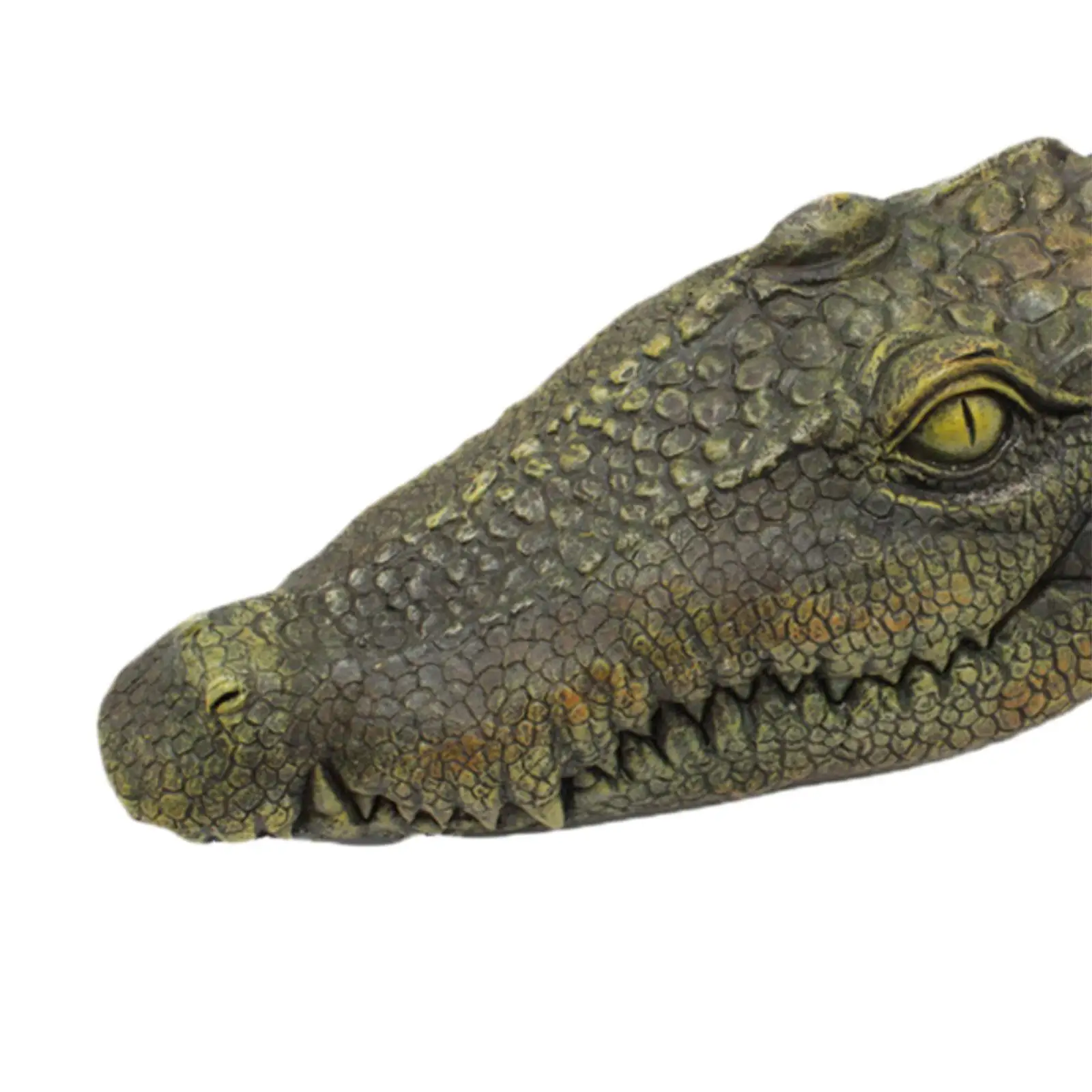 Floating Alligator Head Pool Float Pool Accessories Floating Crocodile Head for Swimming Pool Pond Garden Koi Pond Spitter Pool