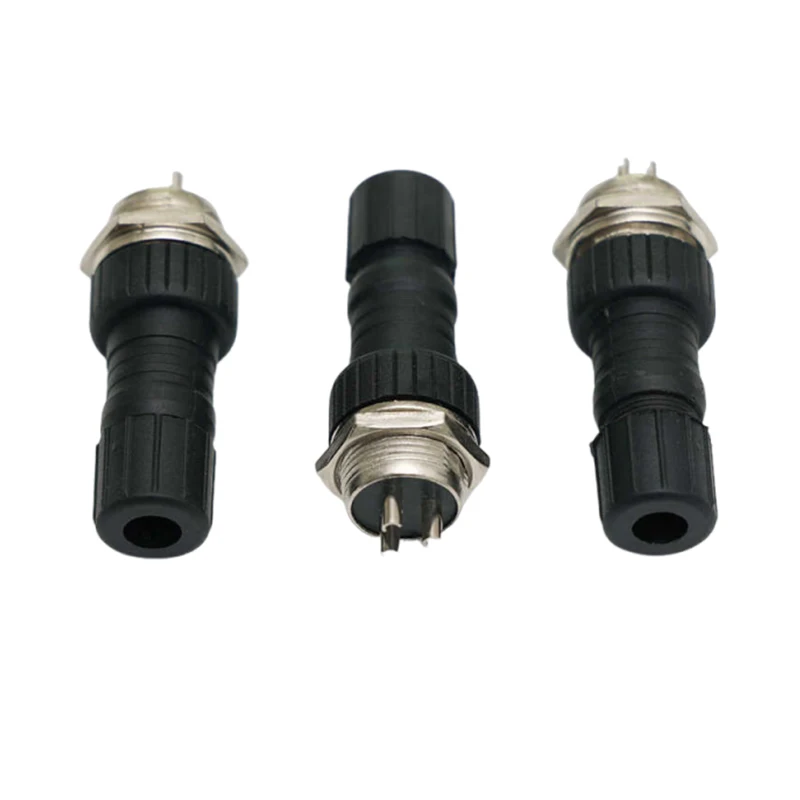 GX16 2/3/4 Pin Aviation Plug Male and Female Integrated Plug and Socket Cable Connector 5/6/7/8/9/10pin Male Female Optional