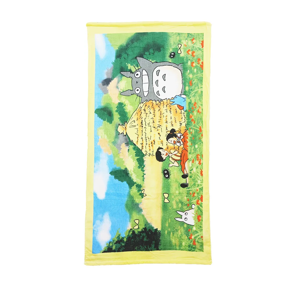 Cartoon Cats Pattern Bath Towel for Kids, Luxury Towel for Women, Adults, Children, Bathroom, 60*120, 100 Cotton, Japanese