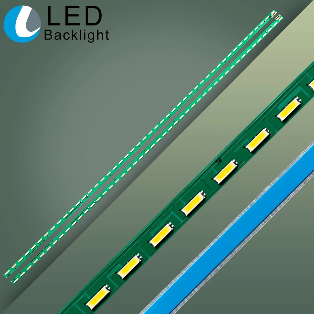 2Pcs 49LF 535mm LED Backlight TV Strip for LIG 46led Lnnotek Bms 49inch-R-type 8520 Pkg92ea 49LF5400 49LX310C 49LF5900 49LF5420