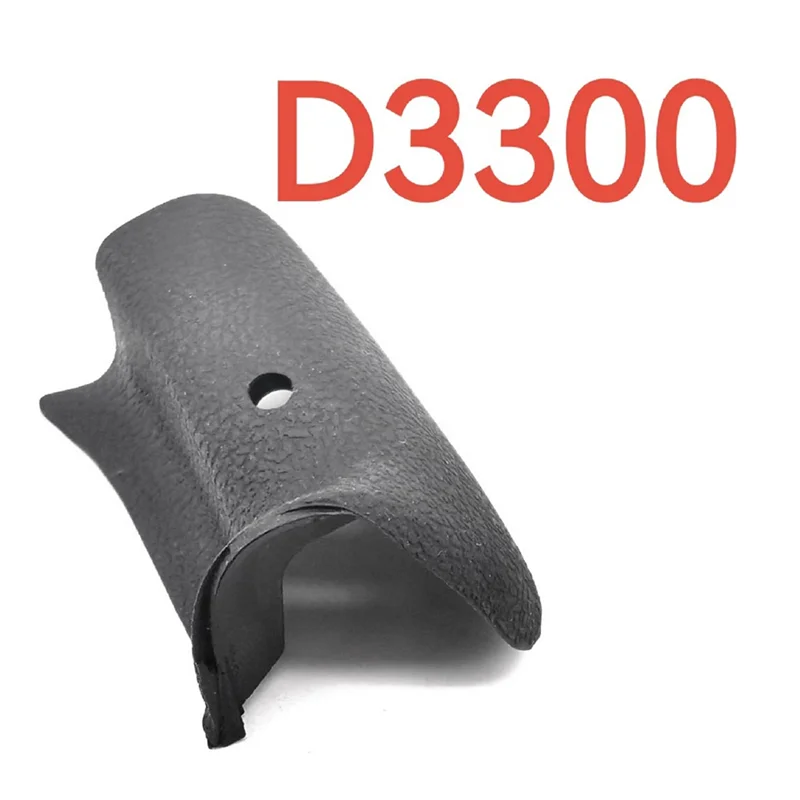 M07K-Replacement Grip Rubber Cover For Nikon D3300 Camera - Repair Spare Part Unit