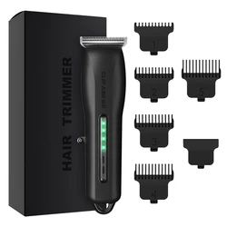 Electric Hair Clipper  Electric Hair Trimmer Adjustable Hair Cutting Machine Cordless Rechargeable Professional Clippers for Men