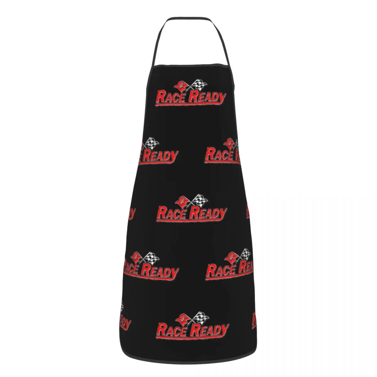 Ready To Race Apron for Women Men Unisex Bib Motorcycle Rider Racing Sport Kitchen Cooking Tablier Cuisine Chef Gardening