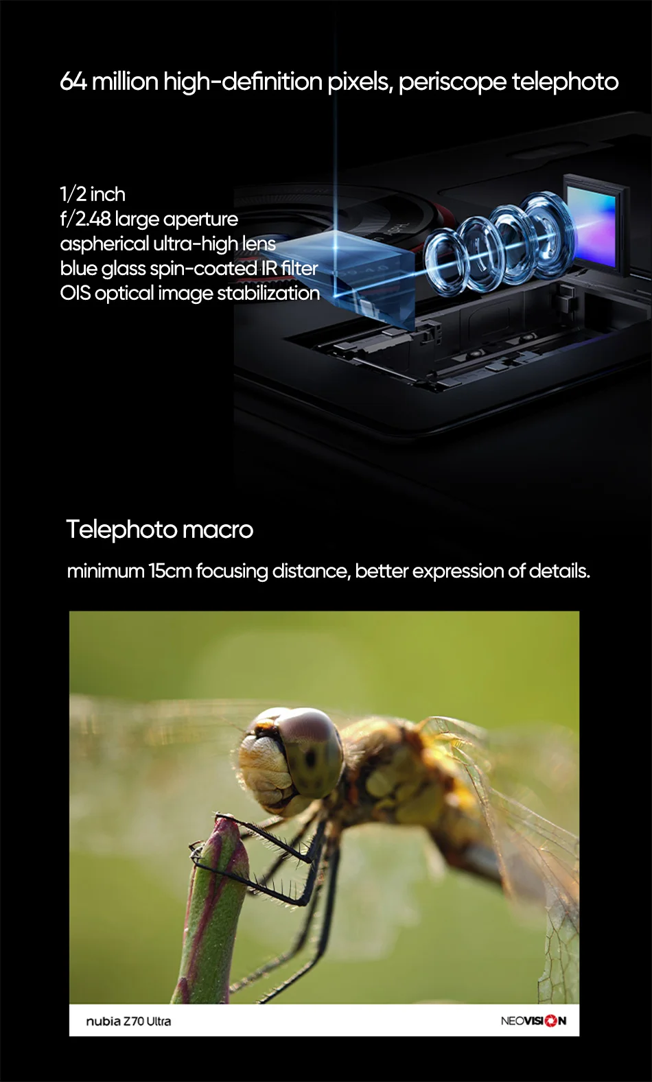 Global Version Nubia Z70 Ultra Smartphone 5G 6.85'' 144Hz Full Display Camera 6150mAh Battery IP68 Waterproof NFC