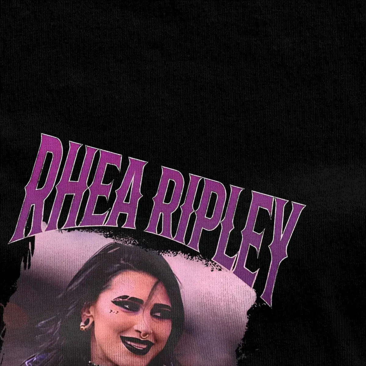 Bootleg Design Rhea Ripley Wrestling Wrestler T-Shirt Hippie T-Shirts Tshirt Summer Pure Cotton Crewneck Oversized Top Tees