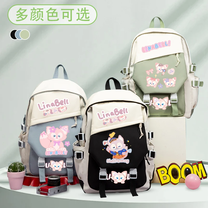 Ms. Lingnabai's Tourist Backpack, Youth School Bag, Large Capacity Lightweight Backpack, Free Shipping