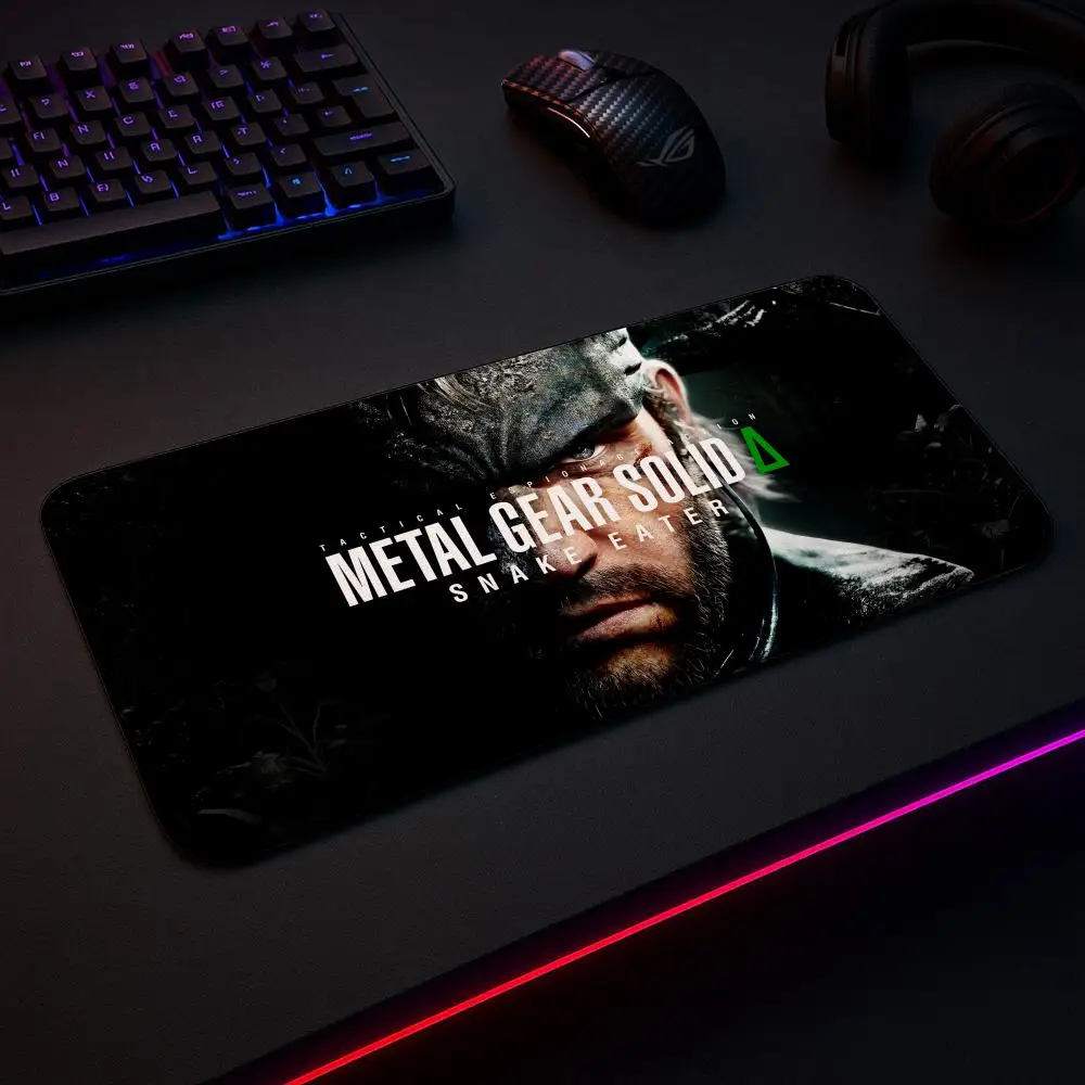 

METAL GEAR SOLID SNAKE EATER Mouse Pad Play Mat,Large XXL90x40cmx5mm,stitch Desk Mats,Gaming Accessories,PC Parts