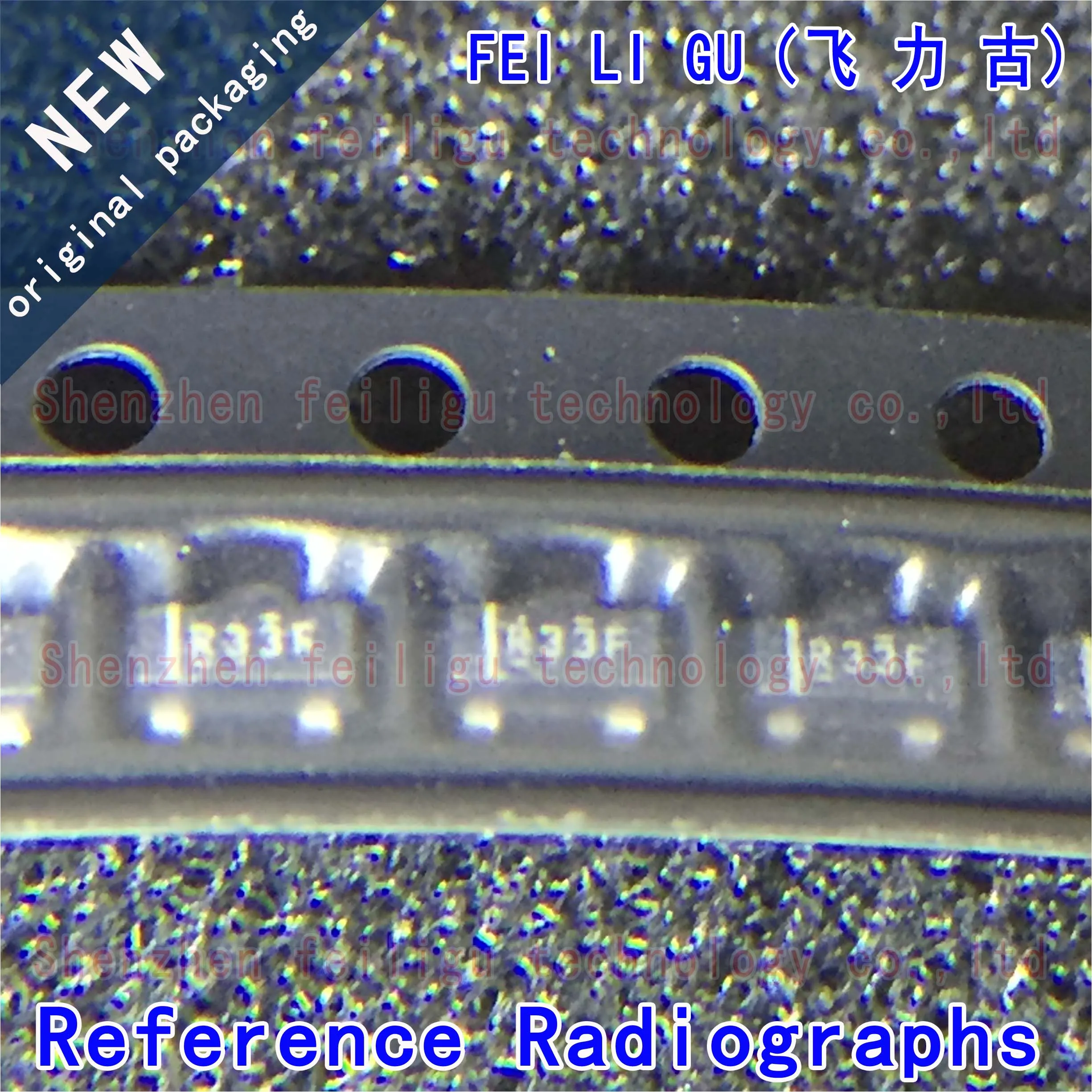 5/15/30/50PCS 100% New Original REF3333AIDBZR REF3333AIDBZT REF3333 Silkscreen:R33F Package:SOT23-3 Voltage Reference Chip