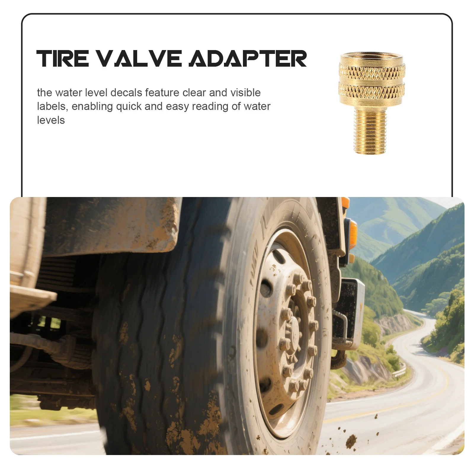 3 قطعة منفاخ الإطارات محول 12V1 إلى 8V1 شاحنة صمام محولات لضاغط الهواء الاتصال السريع فوهة شبه الشاحنات المقطورات #5