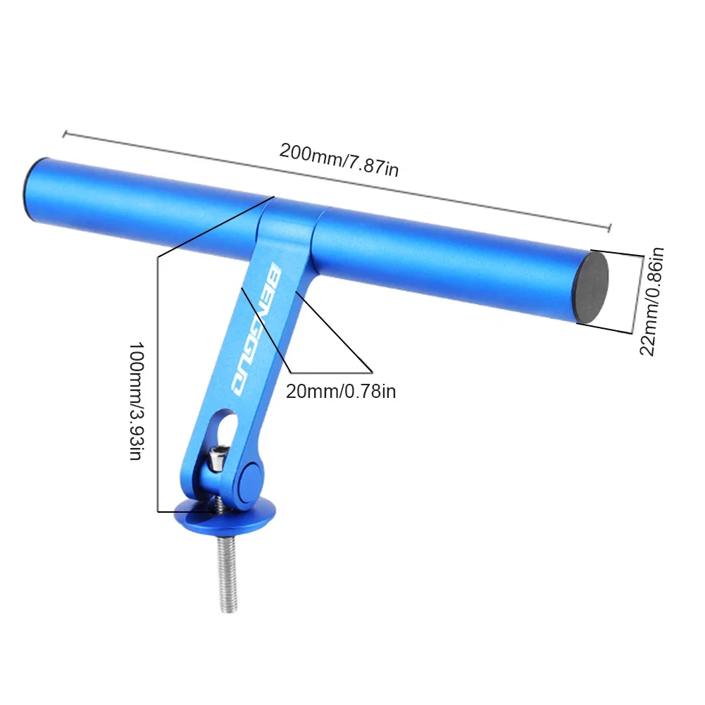 BENGGUO Fietsstuurverlenghouder Aluminium Verlengbeugel MTB Fietsverlengstandaard Fietsaccessoires