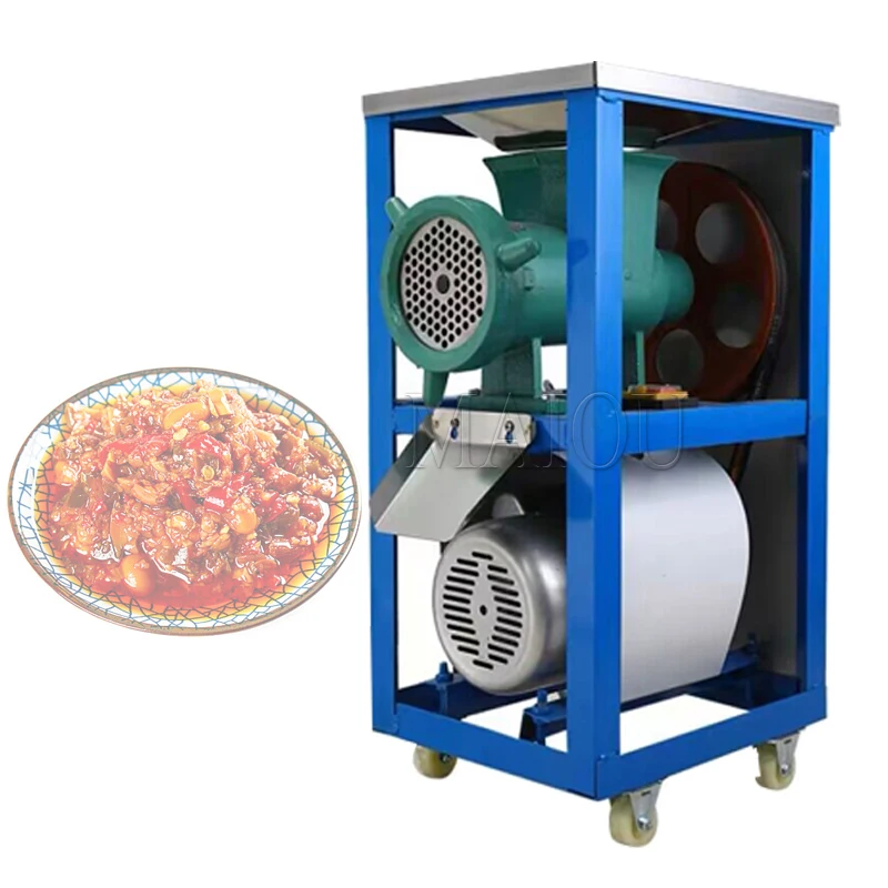 Commercial Electric Meat Grinder MachinLarge Meat Slicer Chicken Skeleton Cutting Mincing Machine for Livestock Mincer 42