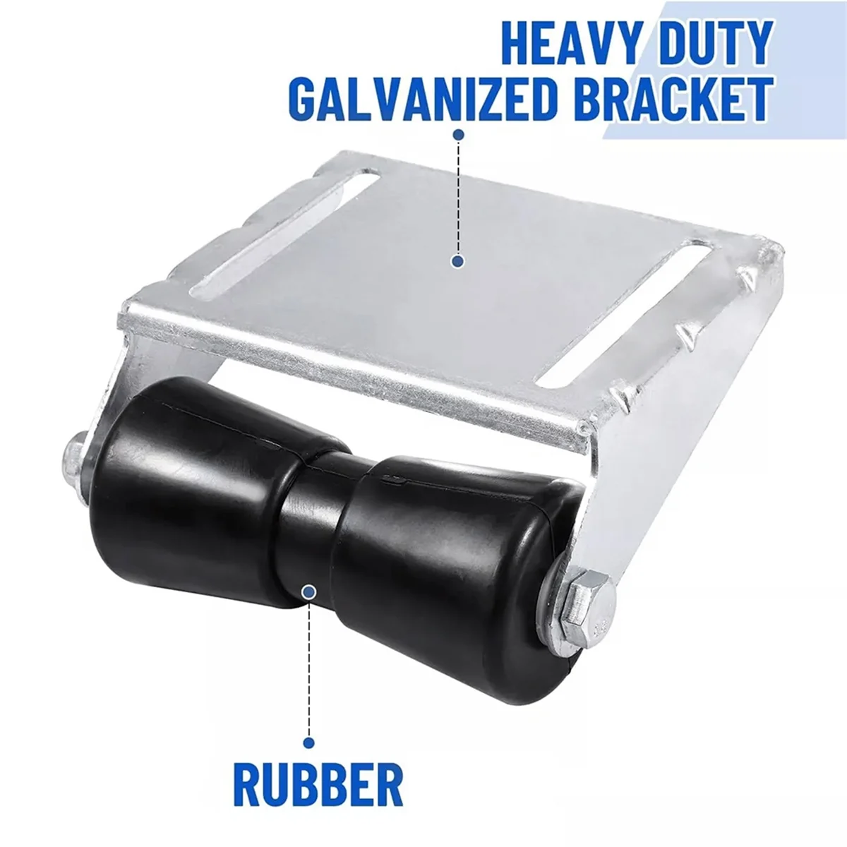 ABVE-8 بوصة عارضة مجموعة الأسطوانة مع عمود الأسطوانة وقوس لقارب المنزل التجديف مقطورة الأسطوانة قوس