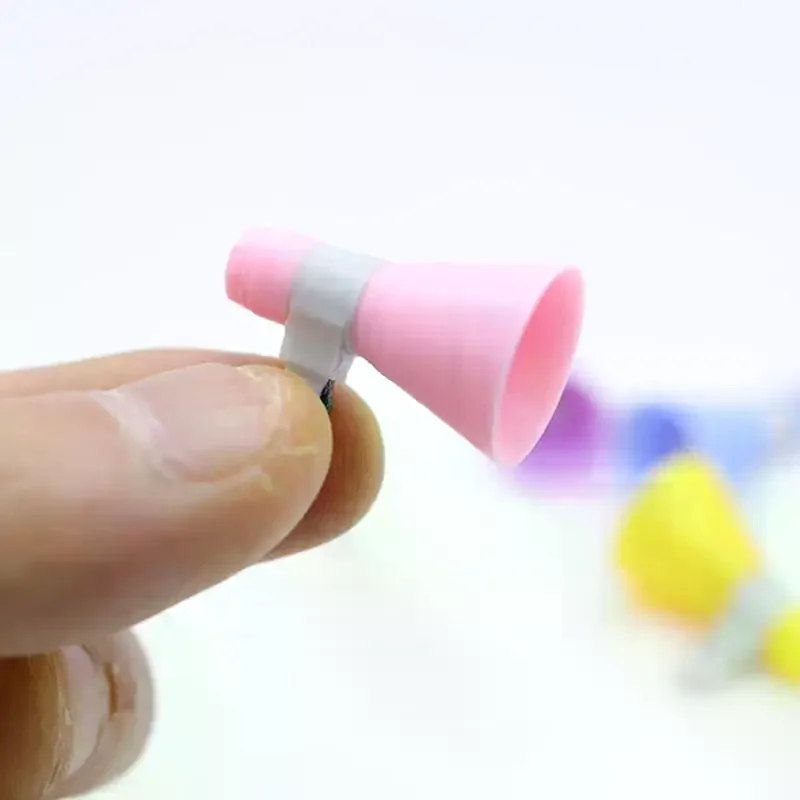 2 قطعة 1/12 دمية يده مكبر الصوت نموذج دمية المشهد الصغير اكسسوارات الديكور طفل التظاهر اللعب اللعب #3