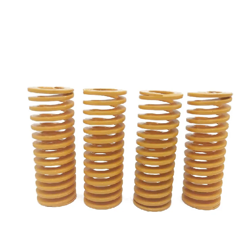 

1PCS Yellow Long Light Load Stamping Compression Mould Die Spring Outer Diameter 22mm Inner Diameter 11mm Length 30-250mm