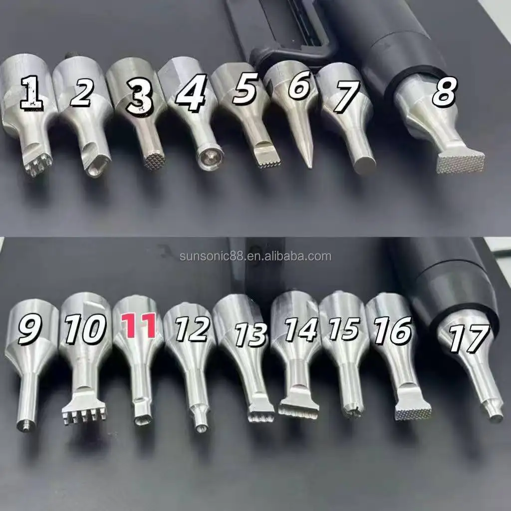 28 kHz 35 kHz Ultrasone Puntlassen Machine Hoorn Nieuw voor PC Voedsel Doos & Veiligheidsgordel Lassen 220 v Spanning