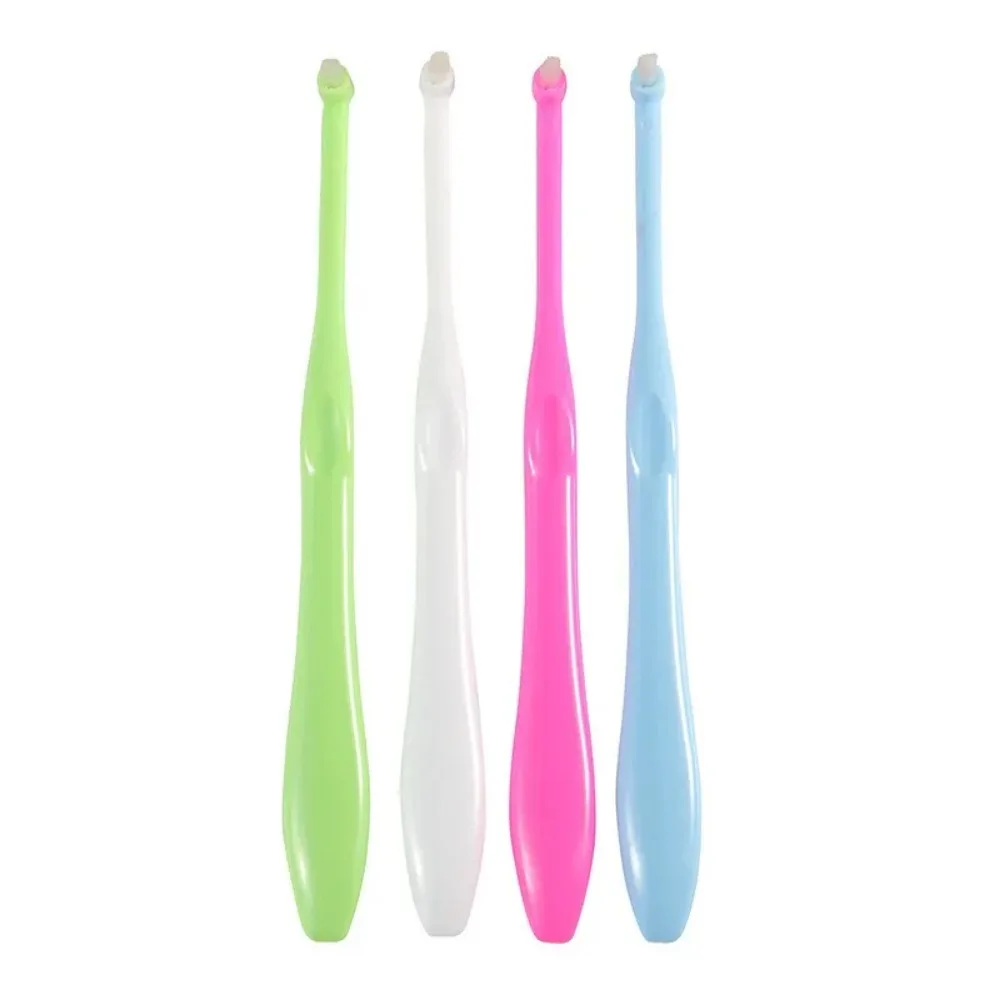 

Small Head Soft Hair Implant Adult 4Pcs Orthodontic Interdental Brush Single-Beam Soft Teeth Cleaning Toothbrush Oral Care Tool