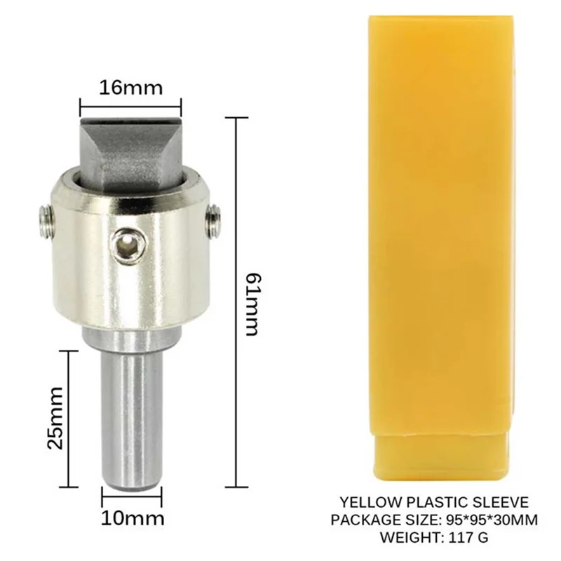 AT02-6-25Mm Woodworking Tool Bead Drill Bit Bead Drill Bit Buddha Ball Router Bit Milling Cutter Woodworking Tool Set