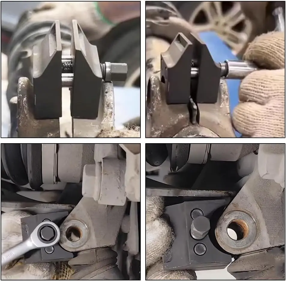 Alat Pembuka Knuckle Kemudi Universal, Alat Pembuka Strut Suspensi, Alat Pembuka Peredam Kejut