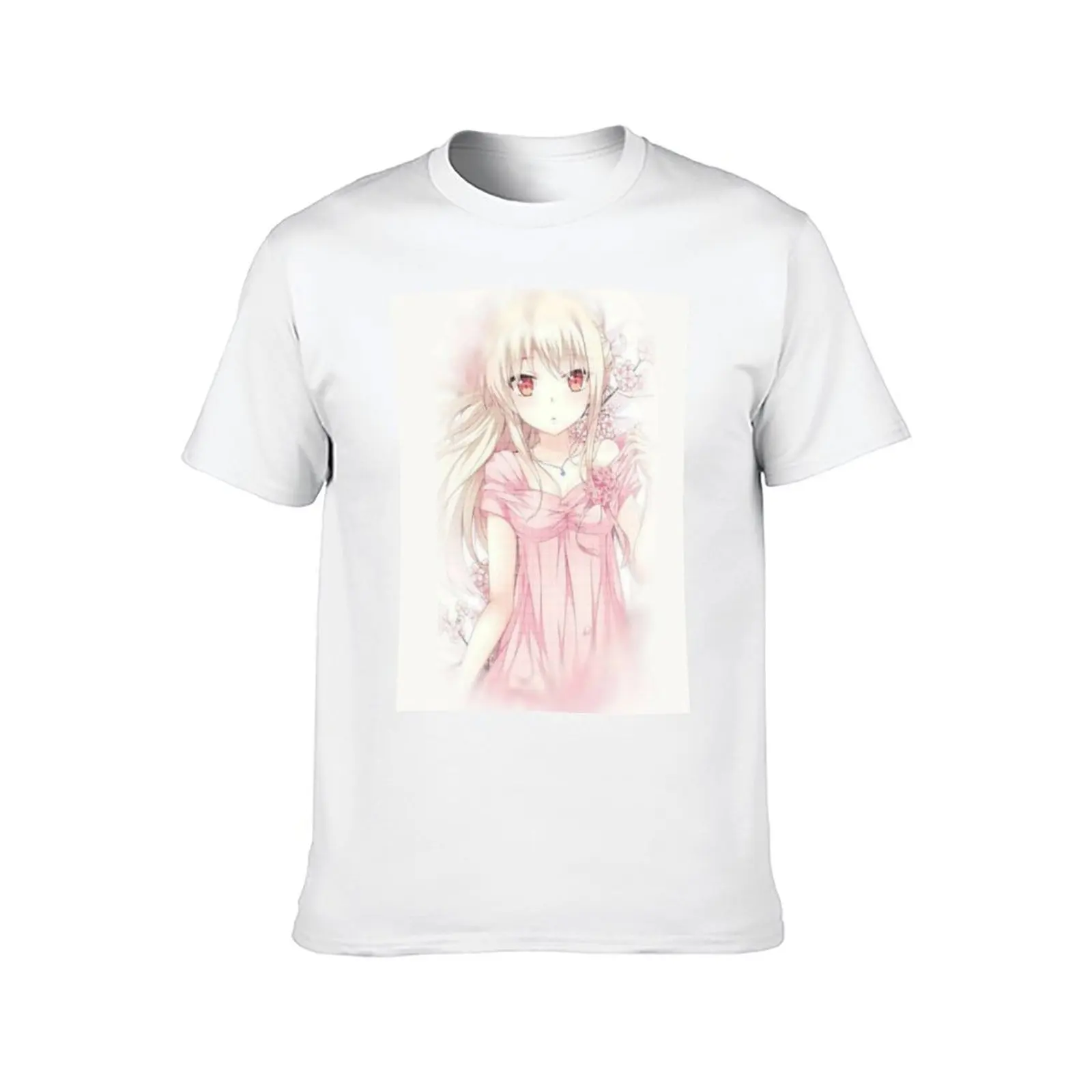 Koszulka z motywem Sakurasou no Pet na Kanojo, koszulki męskie slim fit, koszulka męska casual, podstawowa koszulka, T-Shirt