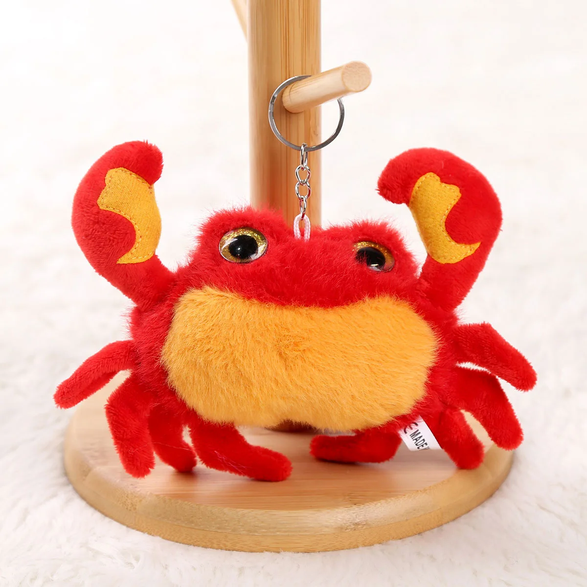 لطيف سلسلة حيوانات البحر أفخم دمية المفاتيح قلادة الكرتون الأخطبوط كراب الحوت المحيط متحف أفخم دمية حقيبة سحر الأطفال هدية