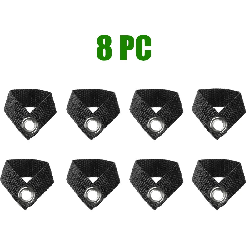 Outdoor Camping Tent Stake Holder Tent Peg Accessorie Canopy Pole Fixing Buckle Webbing Buckle Fixing Buckle Multitool Bushcraft