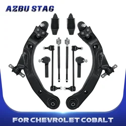 AzbuStag 10Pcs Front Lower Control Arm Suspension Kit for Chevrolet Cobalt HHR Pontiac G5 Pursuit  2005 2006 2007 2008-2011