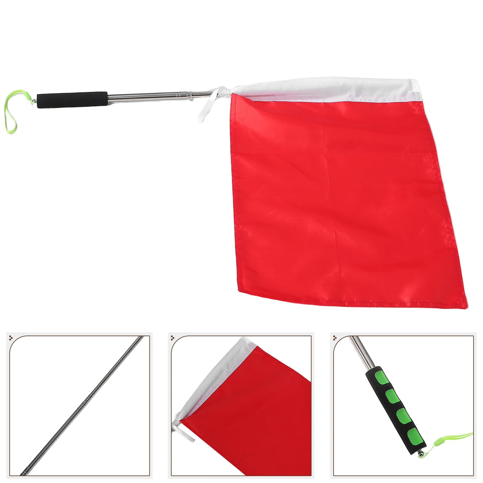 Lightweight Adjustable Handheld Tour Guide Flag For School Field Trips Bright Colorful Signal Event Flag Portable Kids