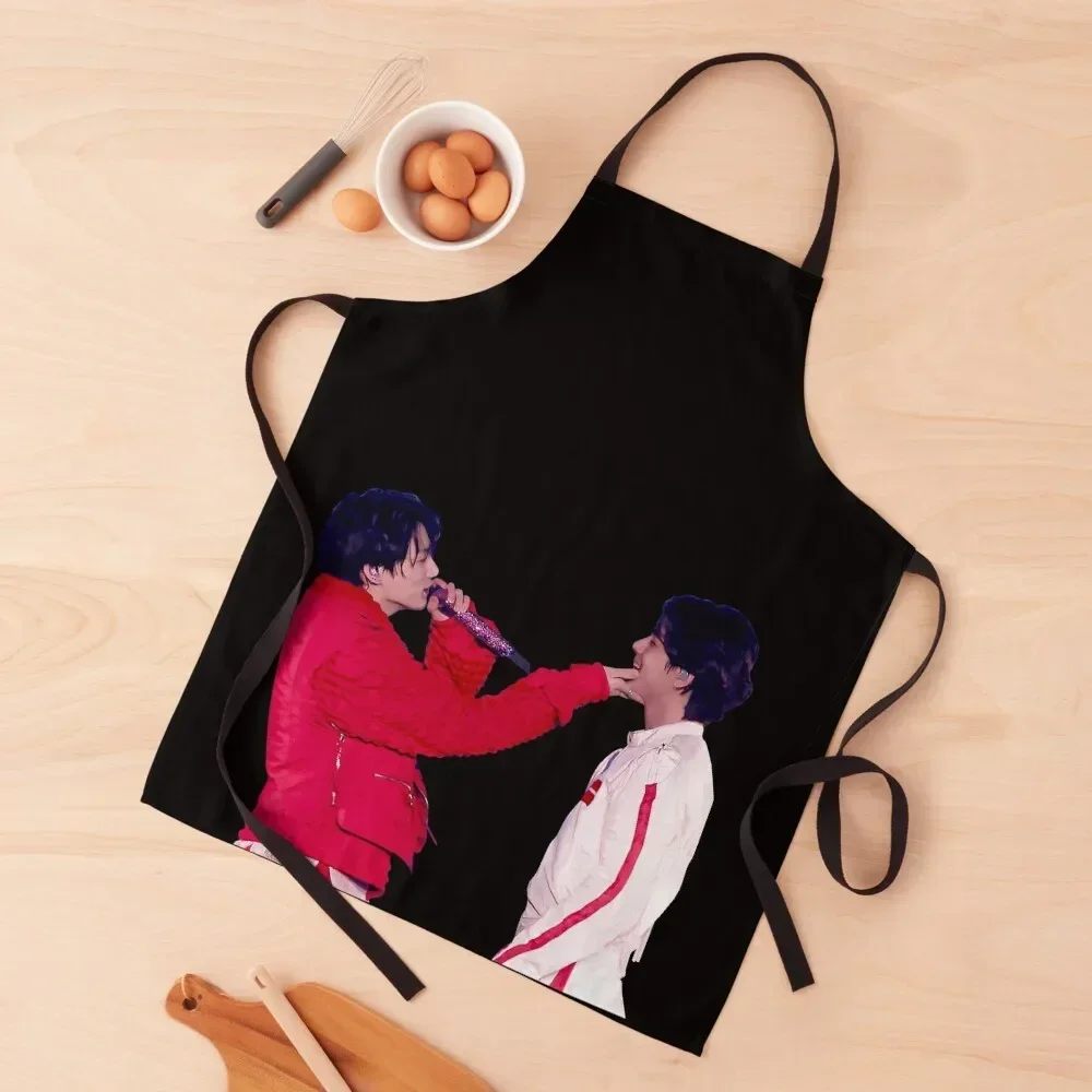 

TAEKOOK Apron kitchen item Men's Kitchen Apron