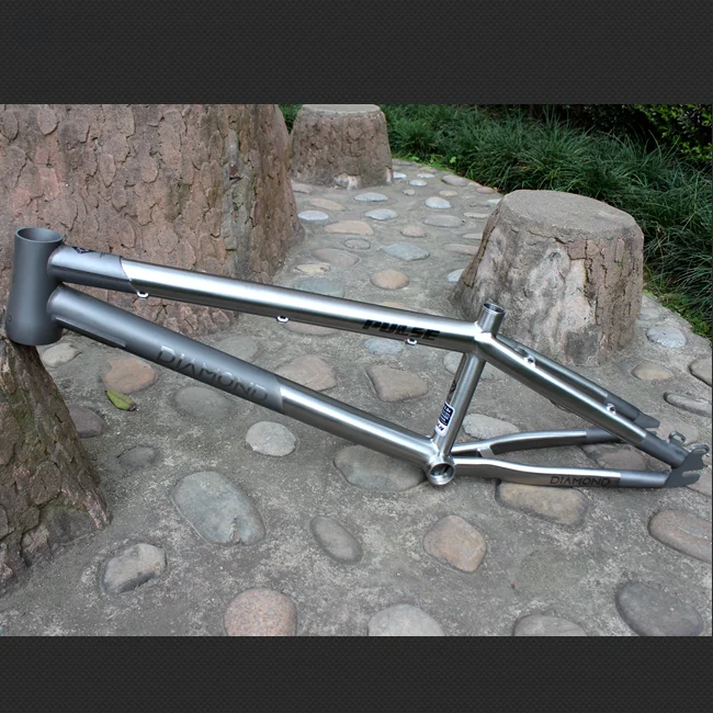 Titanium BMX Bike Frame With Taper Head Tube Titanium Bmx Bike Frame Custom