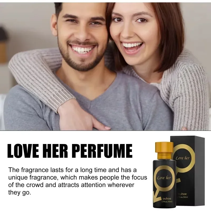 50ml Pheromone Perfume Oil for Men Attract Women Lovers Long Lasting Fragrance Spray Flirting Perfume Dating Fragrant Deodorants