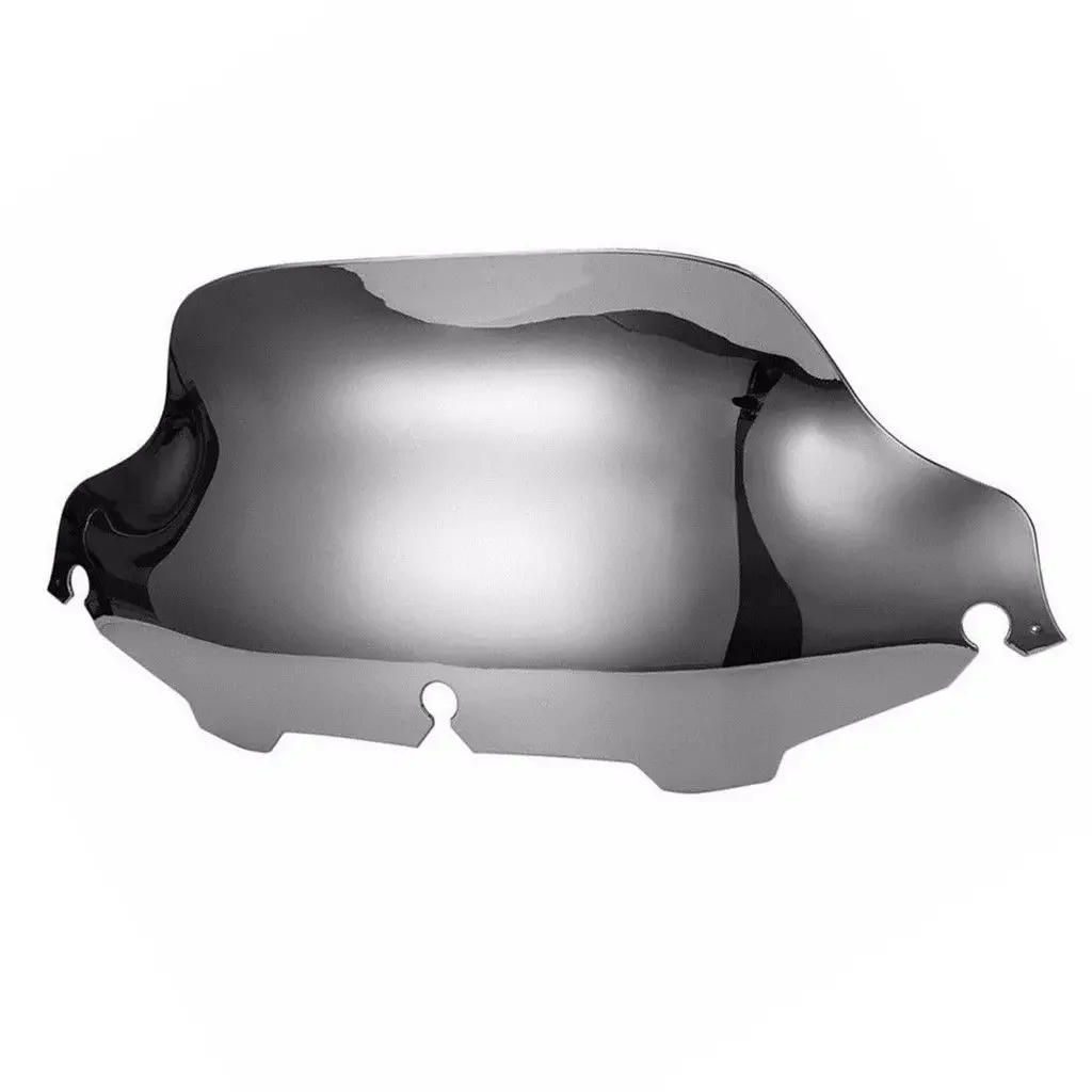 

Chrome 8" Wave Windshield Windscreen For Harley Touring Electra Glide FLHT FLHX