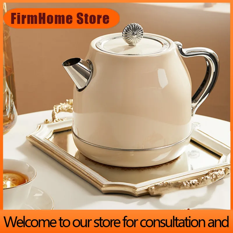 FirmHome Store220V 1.5L Household Electric Kettle Water Boiling Cooking Pot Fast Heating Kettle With Stainless Steel Inner 3 Col