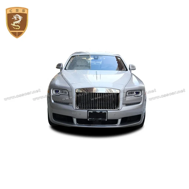 FRP Material Auto Stoßstange Kühlergrill LED-Scheinwerfer Für Rolls Royce Ghost Old Upgrade New Body Kit